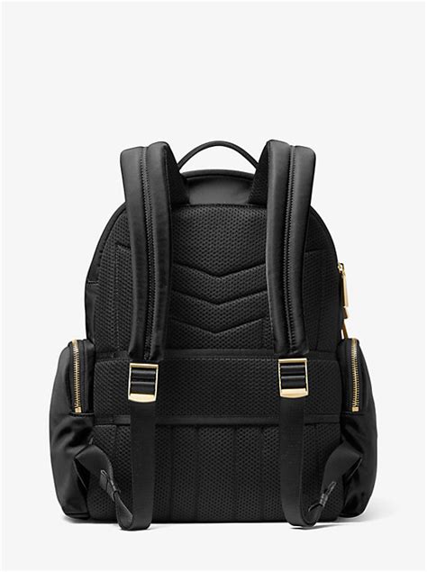 michael kors prescott large nylon gabardine backpack|michael kors prescott nylon backpack.